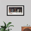 "Vintage Cats Illustration Art"