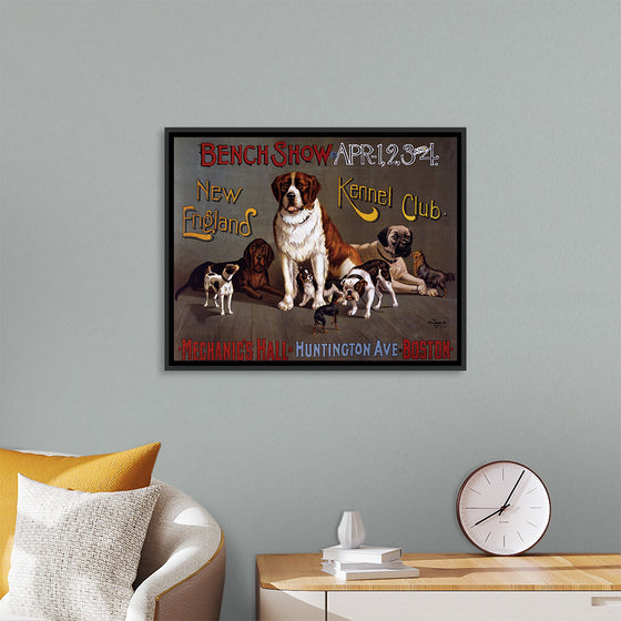 "Vintage Dog Show Poster (1890)"