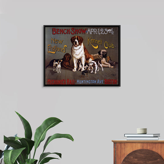 "Vintage Dog Show Poster (1890)"