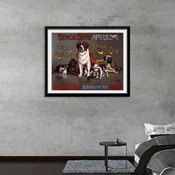 "Vintage Dog Show Poster (1890)"