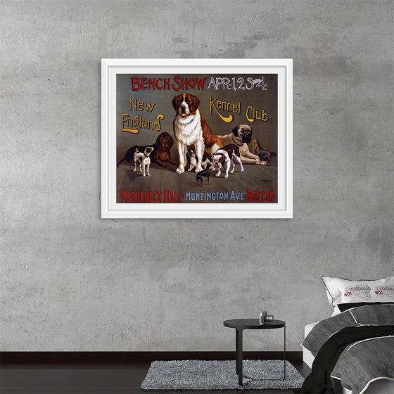 "Vintage Dog Show Poster (1890)"