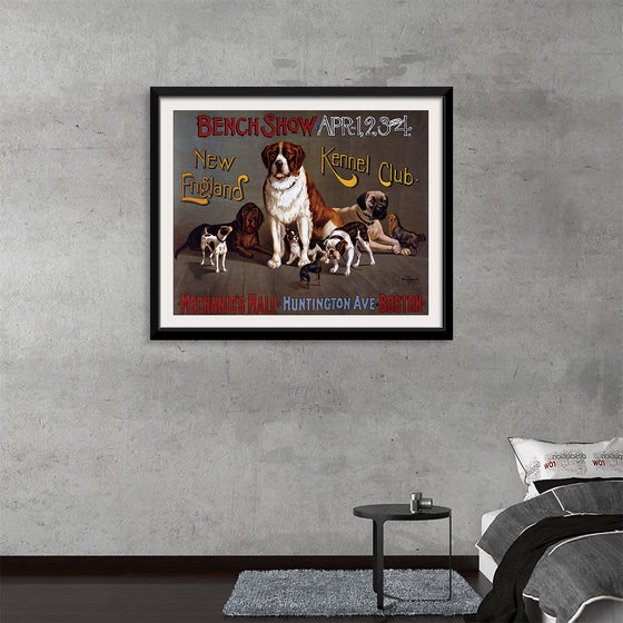 "Vintage Dog Show Poster (1890)"