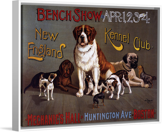 "Vintage Dog Show Poster (1890)"