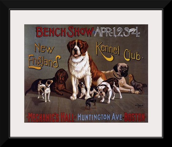 "Vintage Dog Show Poster (1890)"