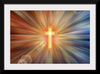 "Backlit Glowing Cross"