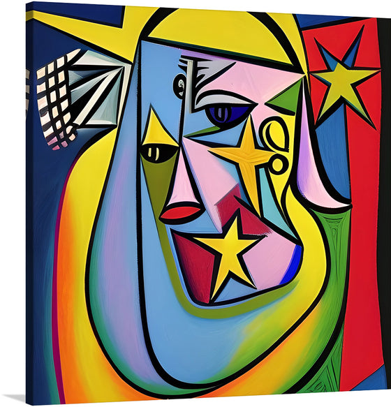 Immerse yourself in the vibrant and evocative artwork, “Mary Mother of Jesus.” This exquisite print captures the essence of Mary’s grace and serenity through a symphony of bold, contrasting colors and abstract forms. Each shape and hue tells a story of faith, love, and devotion, inviting viewers into a spiritual journey that transcends the ordinary.