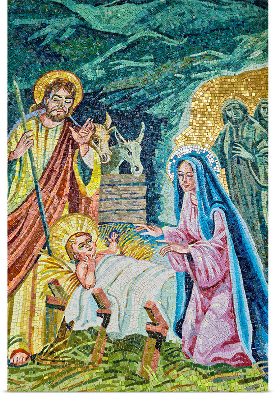 "Jesus Christ Life Mosaic"