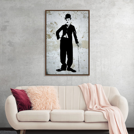 "Portrait Of Charlie Chaplin"