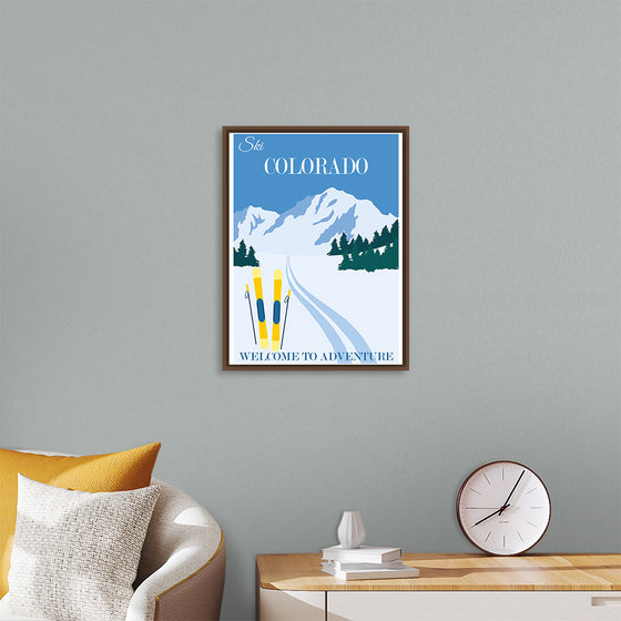 "Colorado USA Travel Poster"