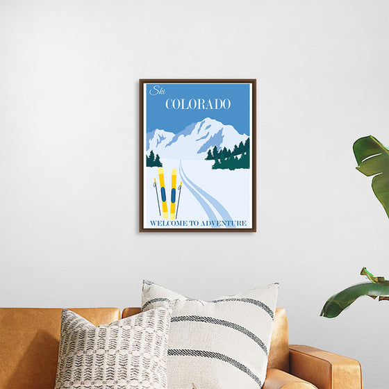 "Colorado USA Travel Poster"