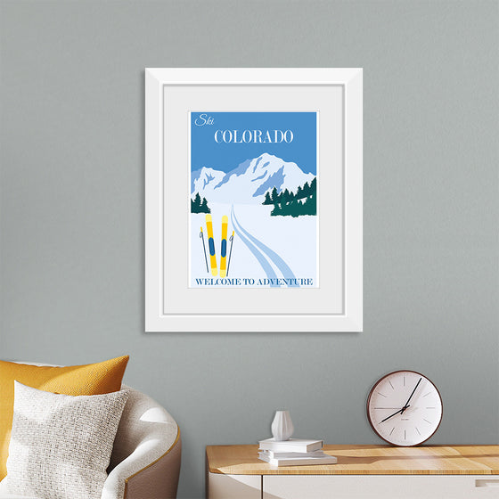 "Colorado USA Travel Poster"