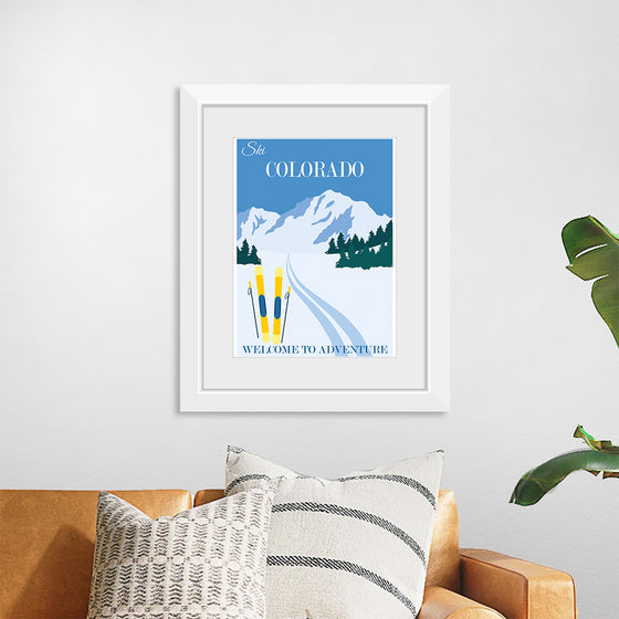 "Colorado USA Travel Poster"