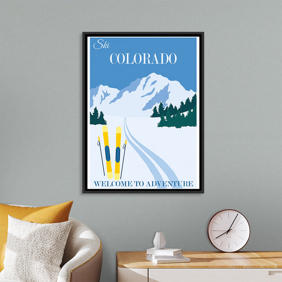 "Colorado USA Travel Poster"