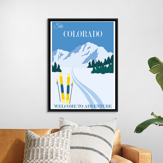 "Colorado USA Travel Poster"