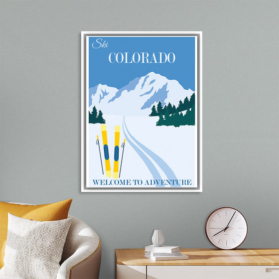 "Colorado USA Travel Poster"