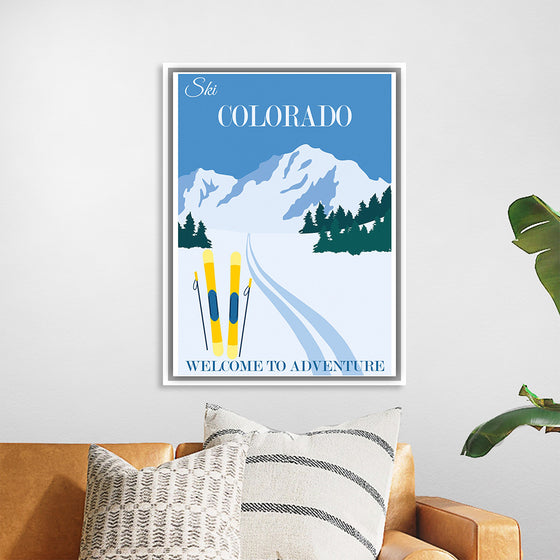 "Colorado USA Travel Poster"