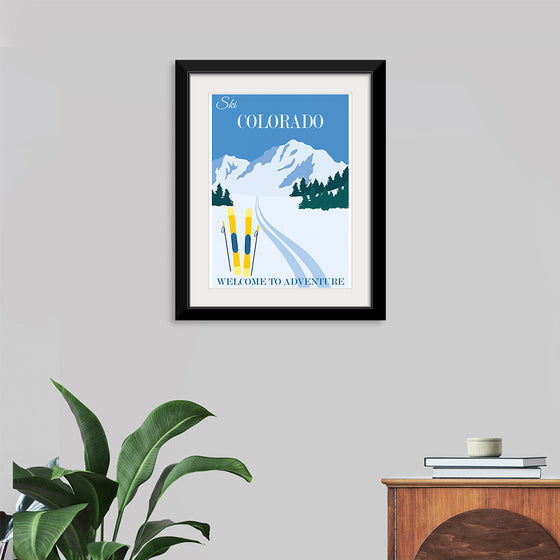 "Colorado USA Travel Poster"