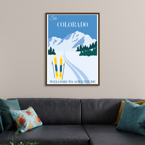 "Colorado USA Travel Poster"