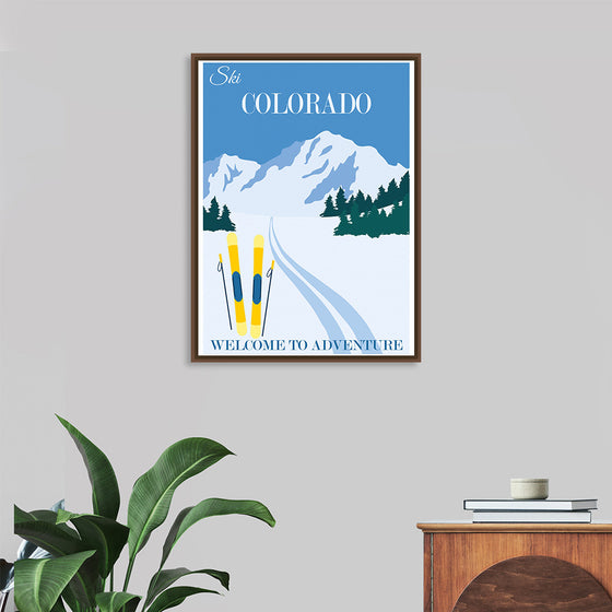 "Colorado USA Travel Poster"