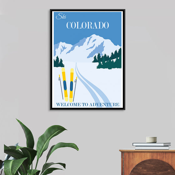 "Colorado USA Travel Poster"