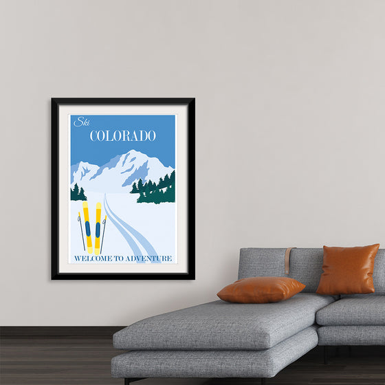 "Colorado USA Travel Poster"