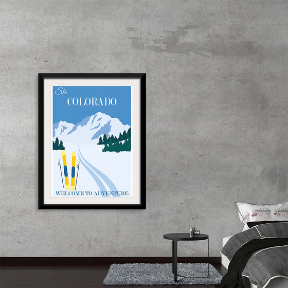 "Colorado USA Travel Poster"