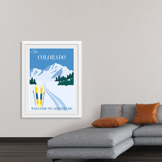 "Colorado USA Travel Poster"