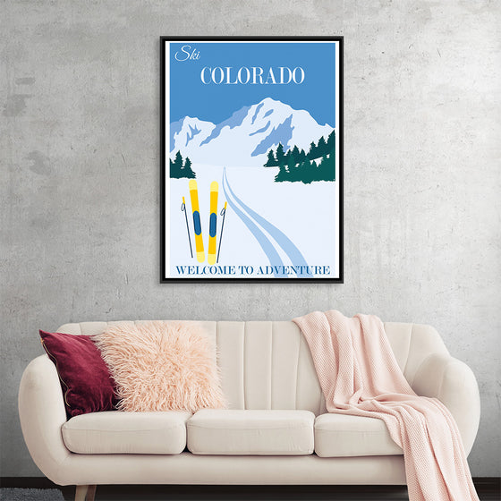 "Colorado USA Travel Poster"