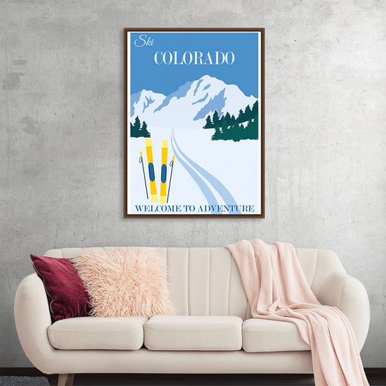 "Colorado USA Travel Poster"