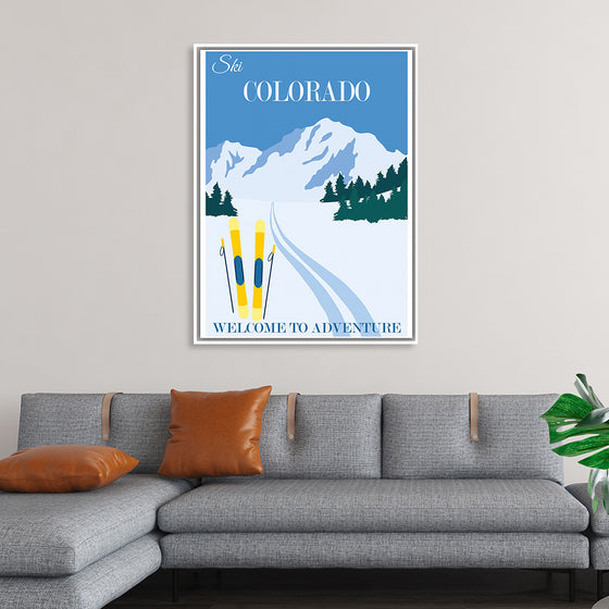 "Colorado USA Travel Poster"