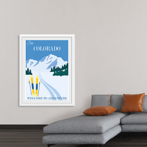 "Colorado USA Travel Poster"