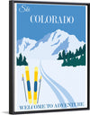 "Colorado USA Travel Poster"