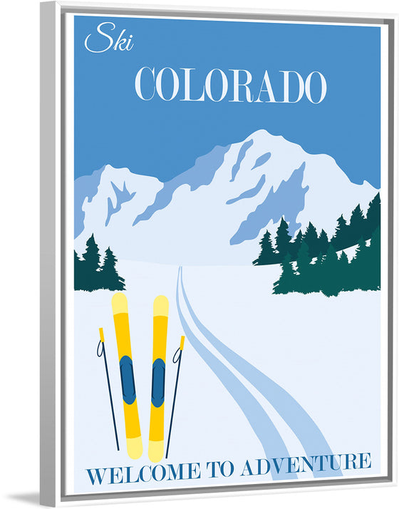 "Colorado USA Travel Poster"