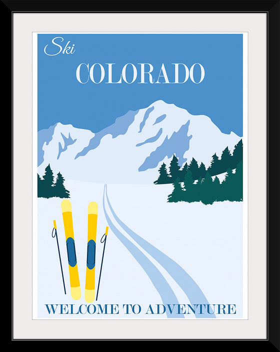 "Colorado USA Travel Poster"