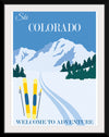 "Colorado USA Travel Poster"