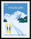 "Colorado USA Travel Poster"