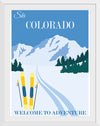 "Colorado USA Travel Poster"