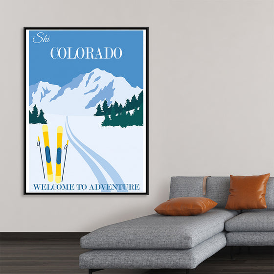 "Colorado USA Travel Poster"