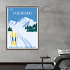 "Colorado USA Travel Poster"