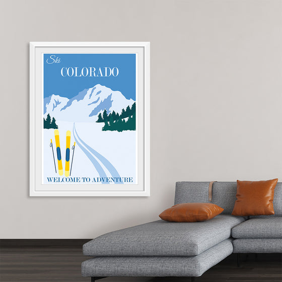 "Colorado USA Travel Poster"