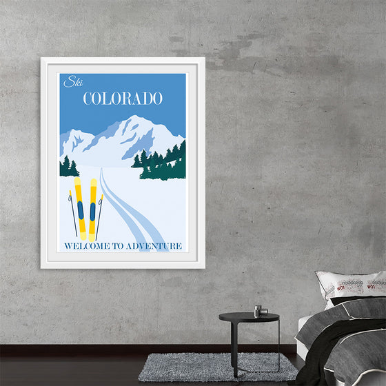 "Colorado USA Travel Poster"