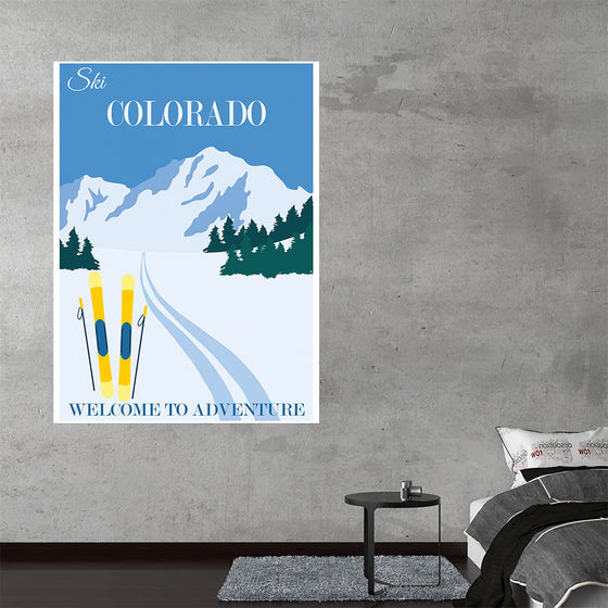 "Colorado USA Travel Poster"