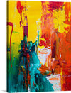 “Orange Red and Green Abstract Painting” by Steve Johnson is a stunning masterpiece that will add a touch of vibrancy to any room. The painting features bold strokes of orange, red, and green that clash and meld in a symphony of visual ecstasy. The artist’s expressive style is evident in the rich texture of the painting, with visible brush strokes that add depth and character.