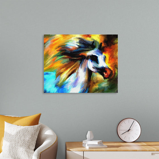 "Colorful Abstract Horse"