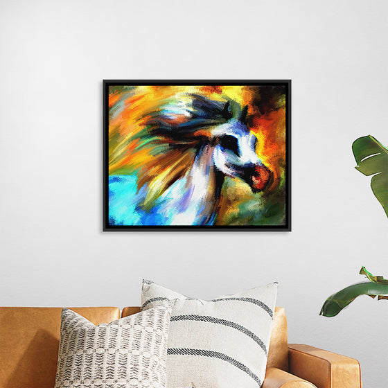 "Colorful Abstract Horse"