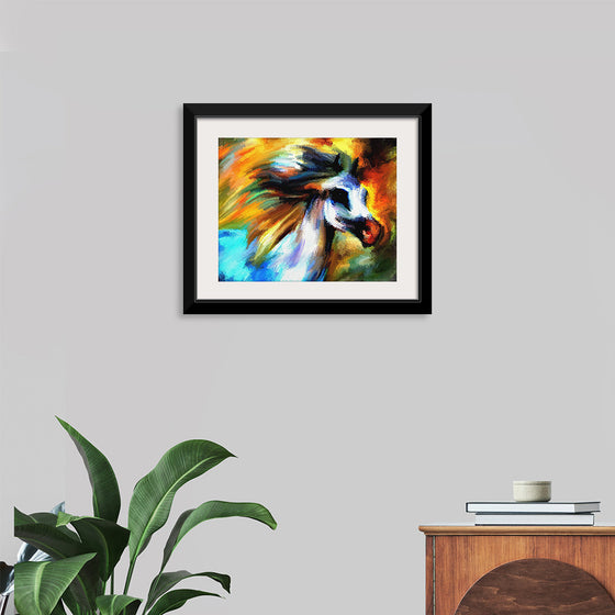 "Colorful Abstract Horse"