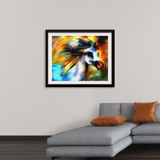 "Colorful Abstract Horse"