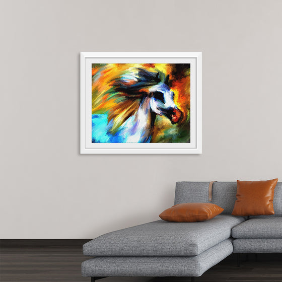 "Colorful Abstract Horse"