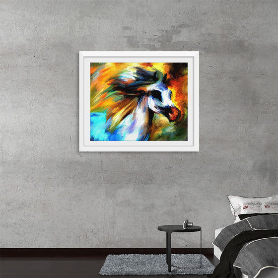 "Colorful Abstract Horse"