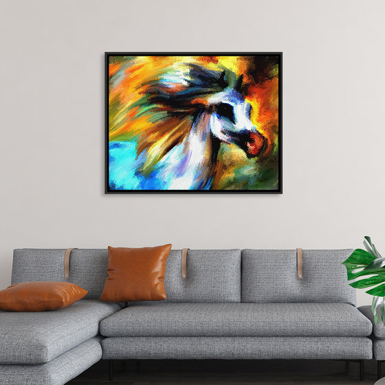 "Colorful Abstract Horse"